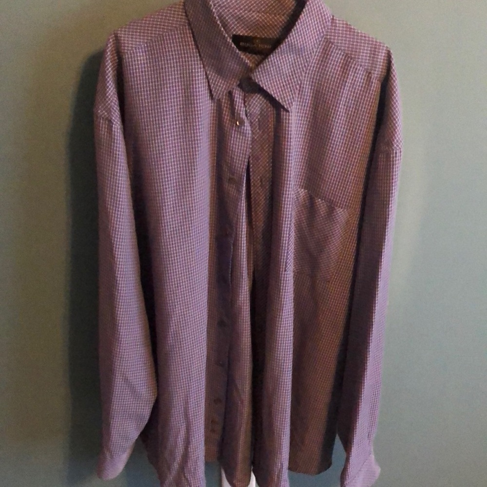 Men’s Bugatchi button down shirt XXL